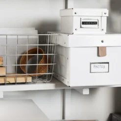 Box Lasche Schmal Weiß -Günstig Haushaltsgegenstände 300280 13348 scaled