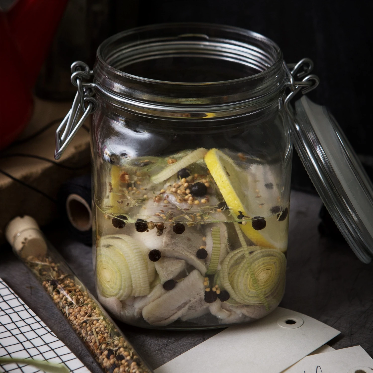 Glasdose 1L 2 Glasdose 1L – Bild 2