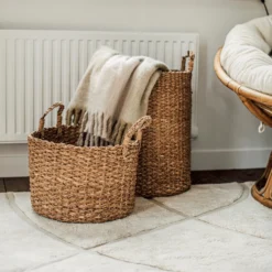 Korb Abaca Rund Griff 7 Korb Abaca Rund Griff -Günstig Haushaltsgegenstände 301177 35840 scaled