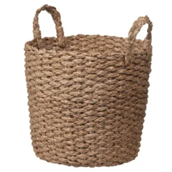 Korb Abaca Rund Griff