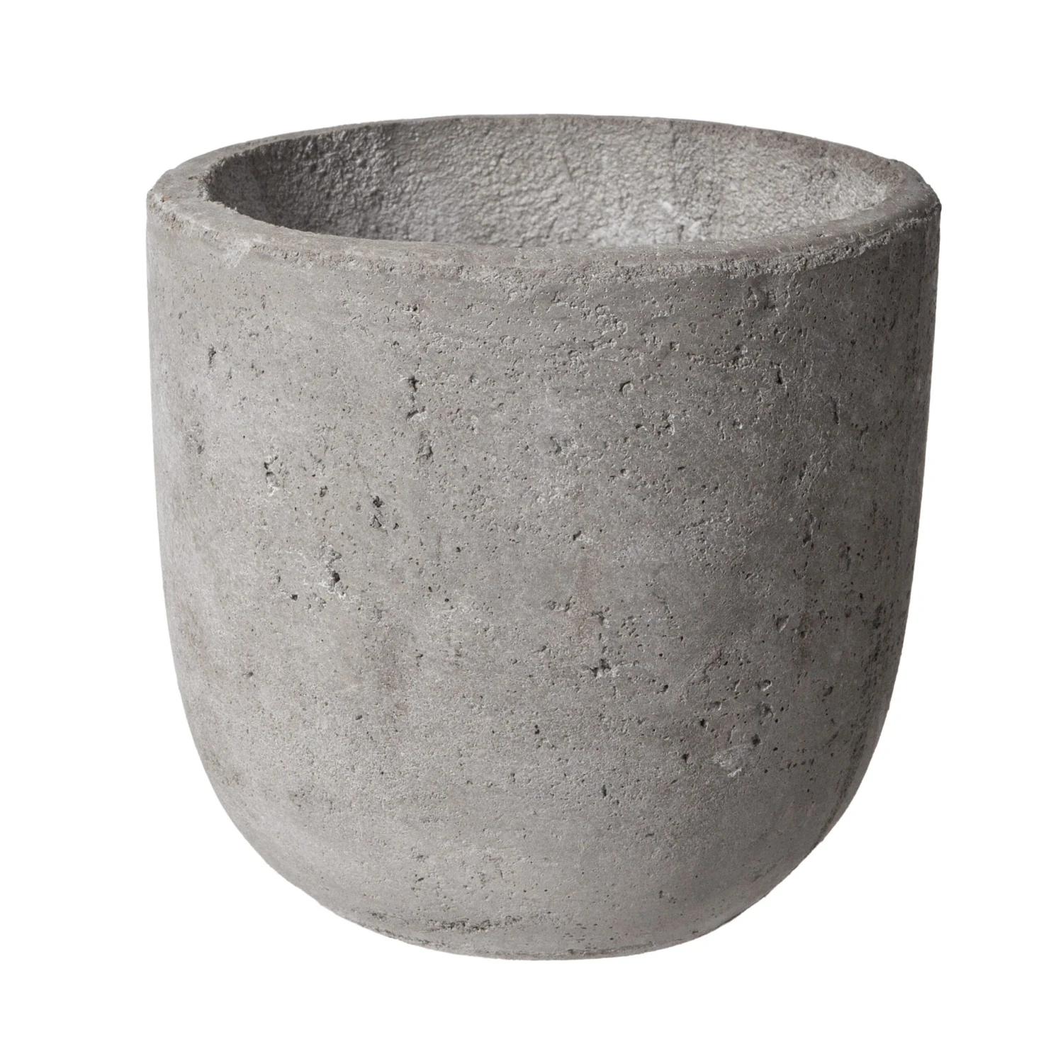 Blumentopf Beton Rund Ø15cm 1 Blumentopf Beton Rund Ø15cm