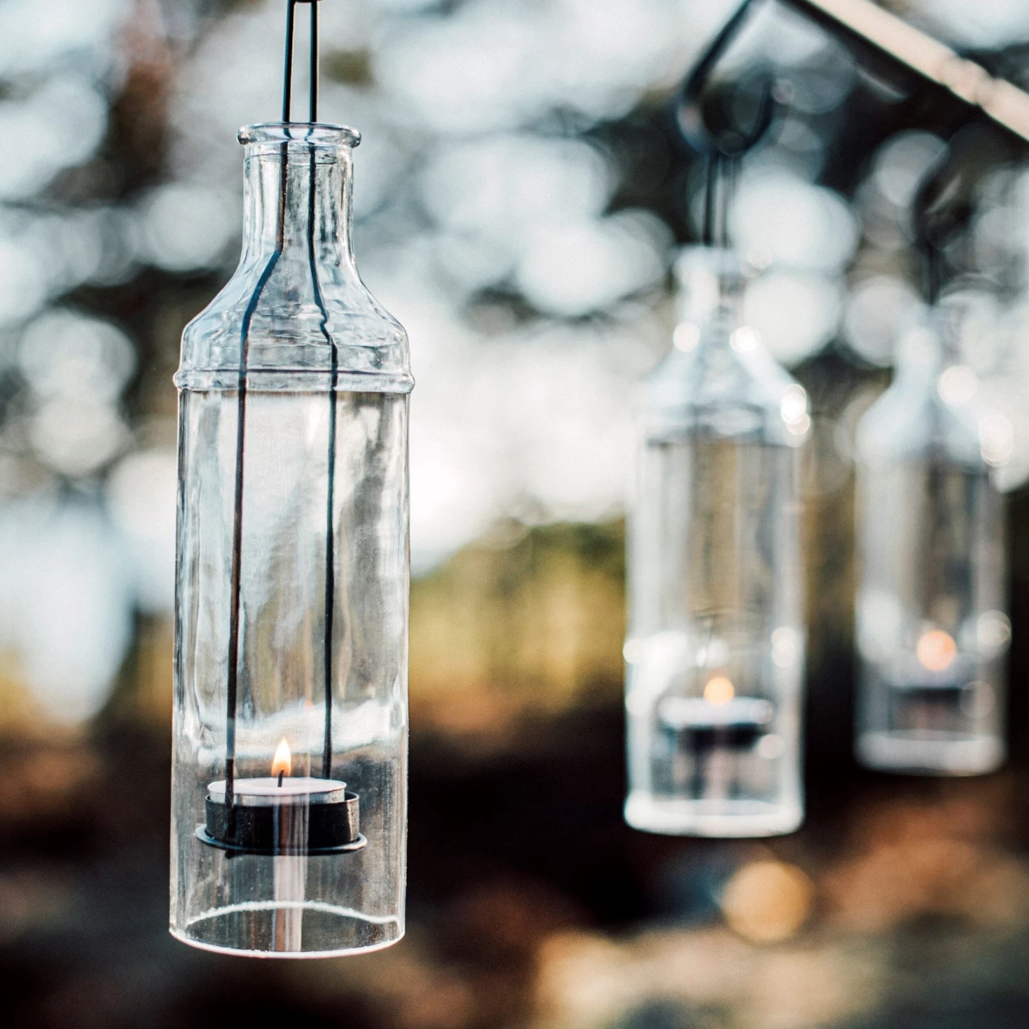 Hängelaterne Flasche 2 Hängelaterne Flasche – Bild 2