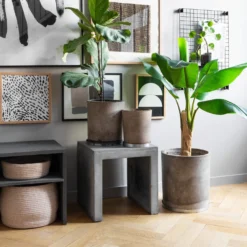 Blumentopf Beton Zylinder Ø31cm -Günstig Haushaltsgegenstände 371963 21332 1 scaled