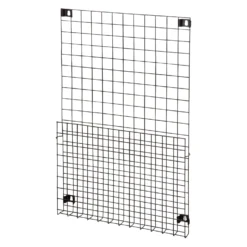 Aufbewahrungssystem Gitter Schwarz