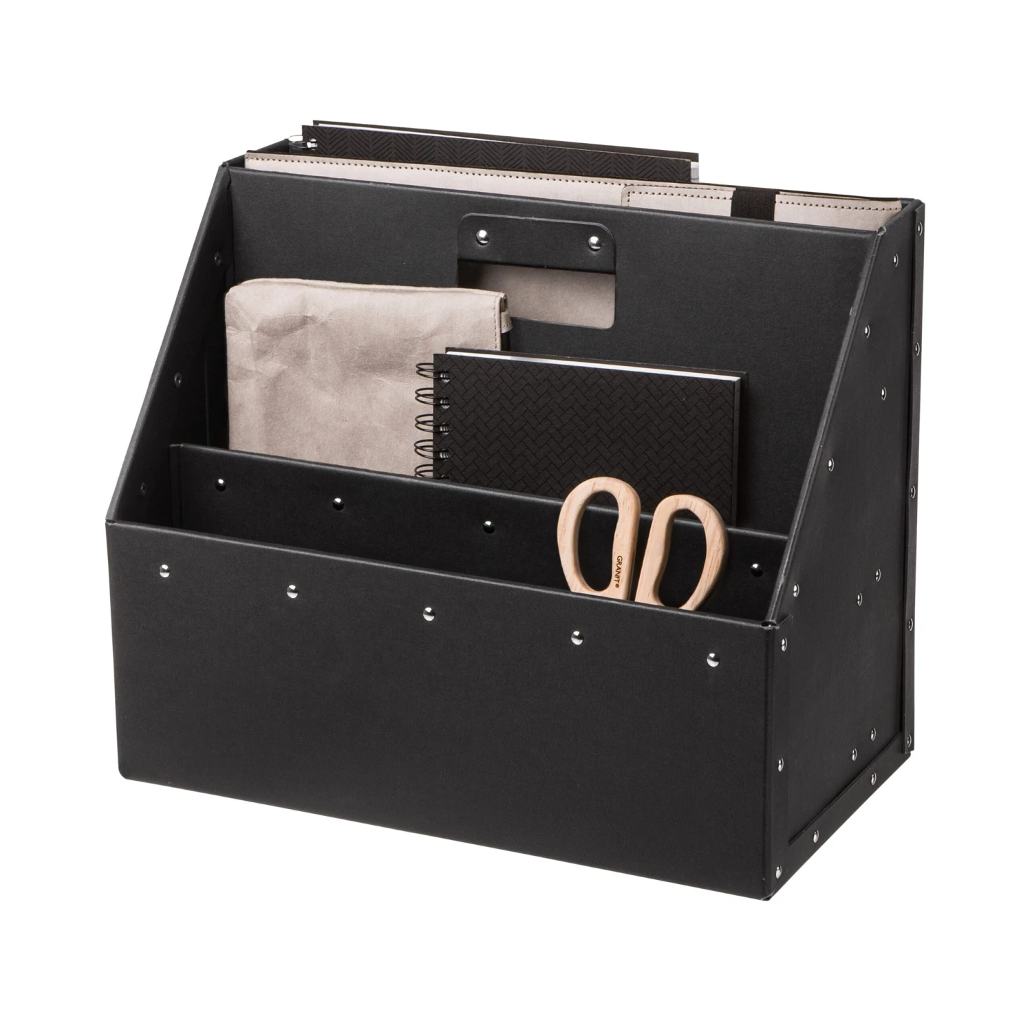 Schreibtisch-Organizer Tragbar Graphit 3 Schreibtisch-Organizer Tragbar Graphit – Bild 3