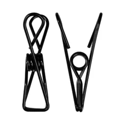 Klemme Einfach 5er-Pack Schwarz