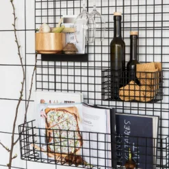 Aufbewahrungssystem Gitter Regal -Günstig Haushaltsgegenstände 372654 14667 scaled