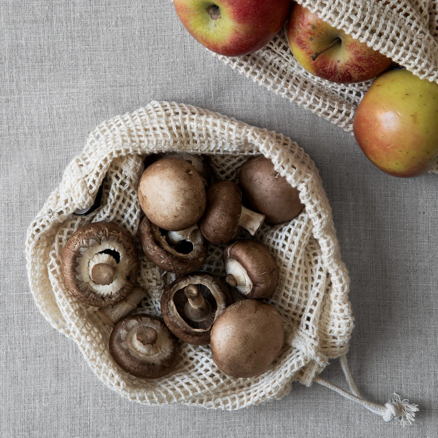 Netztasche Baumwolle Klein 2 Netztasche Baumwolle Klein – Bild 2