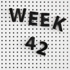 Magnetbuchstaben Schwarz