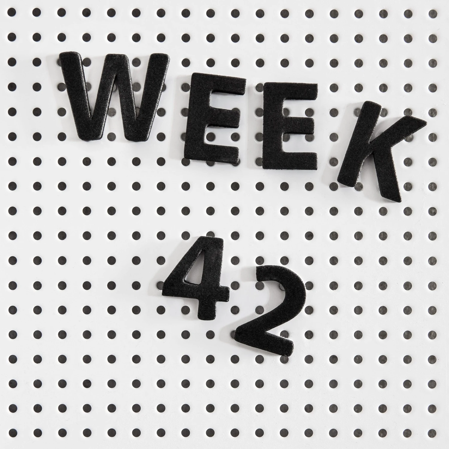 Magnetbuchstaben Schwarz 1 Magnetbuchstaben Schwarz