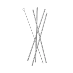 Trinkhalm Edelstahl 4er-Pack