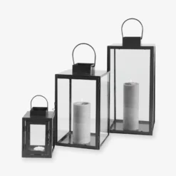 Laterne Metall Schwarz Groß -Günstig Haushaltsgegenstände 375212 19608 3 scaled