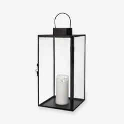 Laterne Metall Schwarz Groß -Günstig Haushaltsgegenstände 375212 19629 3 scaled