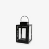 Laterne Metall Klein Schwarz