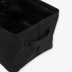 Korb Faltbar Klein Schwarz -Günstig Haushaltsgegenstände 376222 21512 scaled