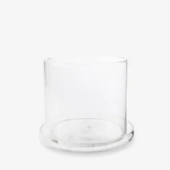Blumentopf/Untersetzer Glaszylinder Groß