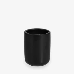 Zahnbürstenbecher Mattschwarz
