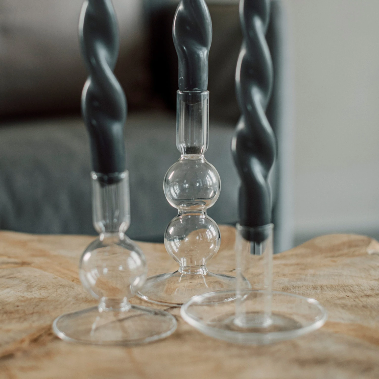 Kerzenständer Glas Gerade 5 Kerzenständer Glas Gerade – Bild 5