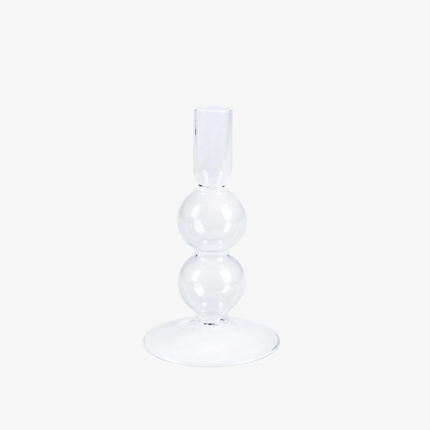 Kerzenständer Glas Zepter Hoch 1 Kerzenständer Glas Zepter Hoch