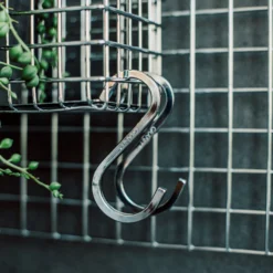 S-Haken Eisen 10 Cm Chrom -Günstig Haushaltsgegenstände 400558 28832 scaled