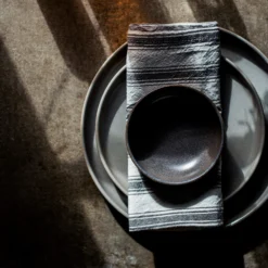 Schüssel Bruno Steingut 12 Cm Dunkelgrau -Günstig Haushaltsgegenstände 400584 27513 scaled