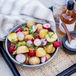 Schüssel Bruno Steingut 22 Cm Grau -Günstig Haushaltsgegenstände 400587 25692 scaled