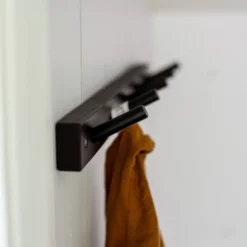 Hook Strip Birch 48 Cm Black -Günstig Haushaltsgegenstände 400741 27568 scaled