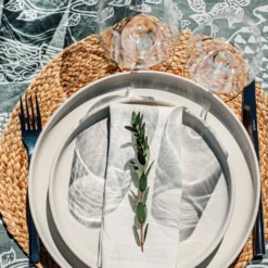 Tablett Jute Ø 35 Cm -Günstig Haushaltsgegenstände 400938 34654 scaled