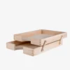 Letter Tray A4 2pcs Wood