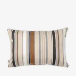 Cushion Rib Stripe 40x60 Blue/Beige -Günstig Haushaltsgegenstände 401351 31389 scaled