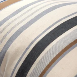 Cushion Rib Stripe 40x60 Blue/Beige -Günstig Haushaltsgegenstände 401351 31390 scaled