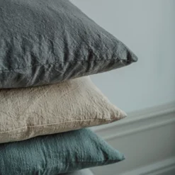 Kissen Leinen-Mix 50 X 50 Grau -Günstig Haushaltsgegenstände 401367 31417 scaled