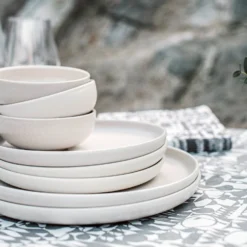 Teller Bruno Steingut 22 Cm Creme -Günstig Haushaltsgegenstände 401458 34159 scaled