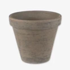 Blumentopf Terrakotta Grau Ø 18 Cm