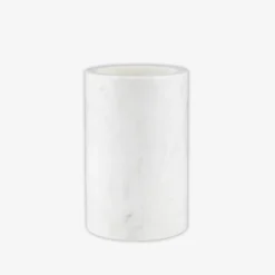 Wine Cooler/Utensil Holder Marble White