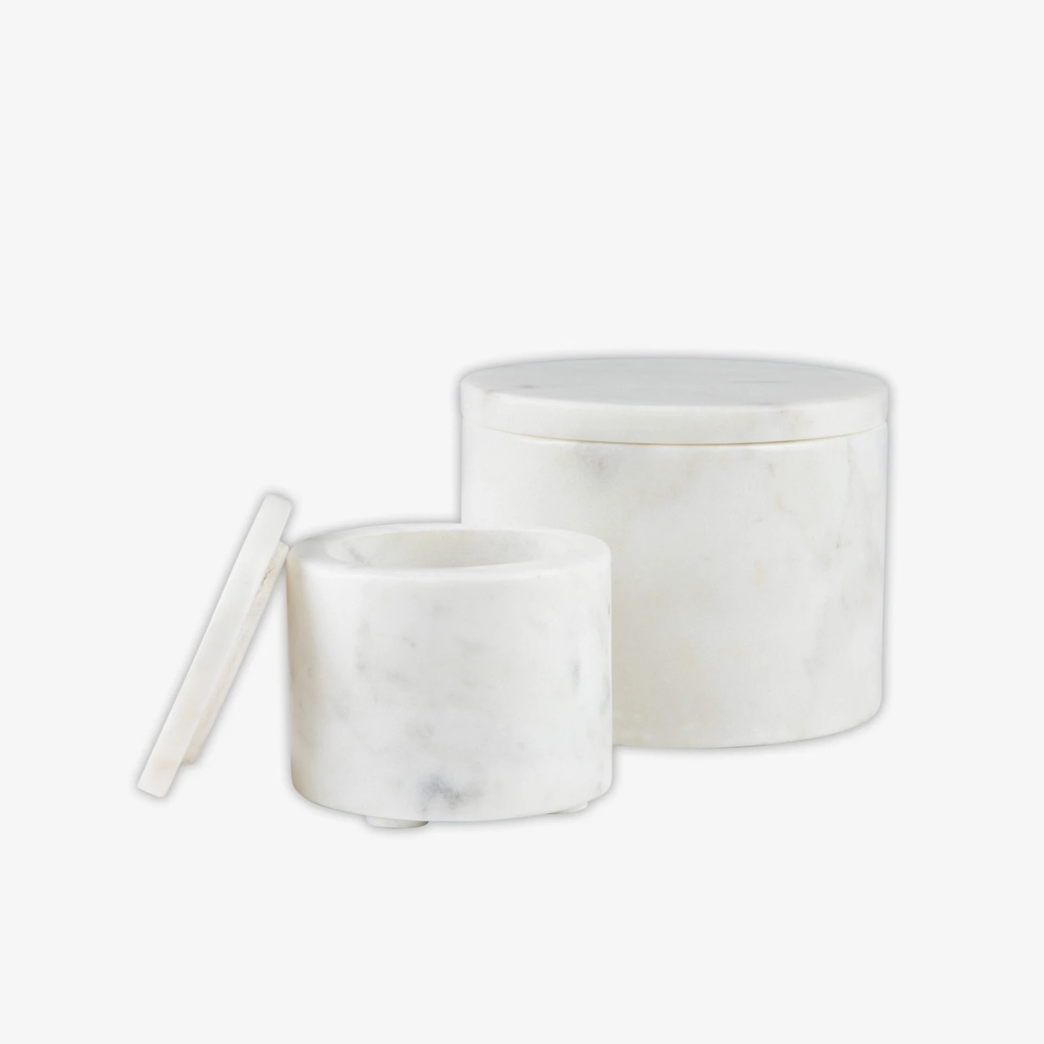 Kästchen Marmor Weiß 3 Kästchen Marmor Weiß – Bild 3