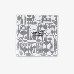 Serviette Stig Lindberg Wrap Grau