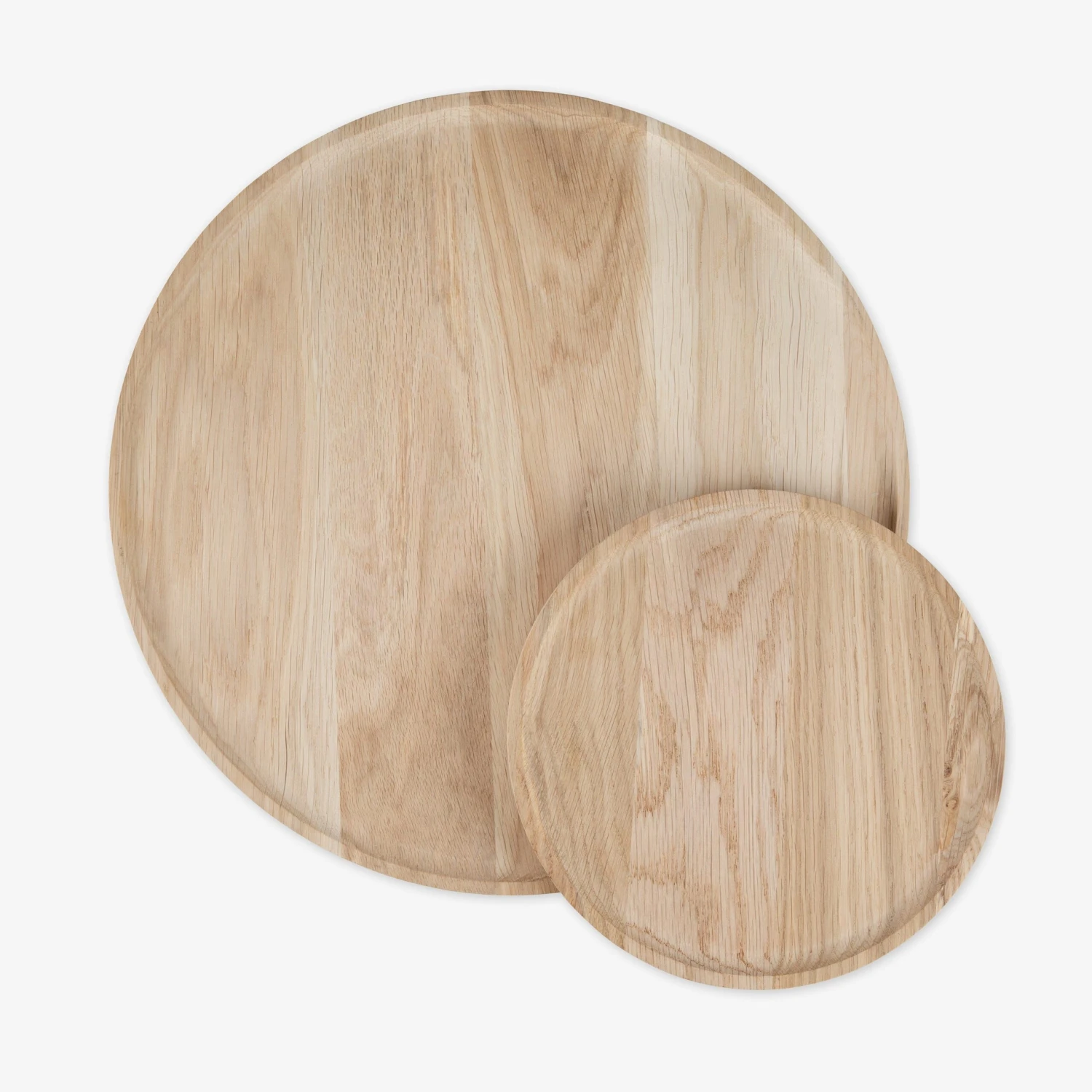 Tablett Eiche Rund 40 Cm 3 Tablett Eiche Rund 40 Cm – Bild 3