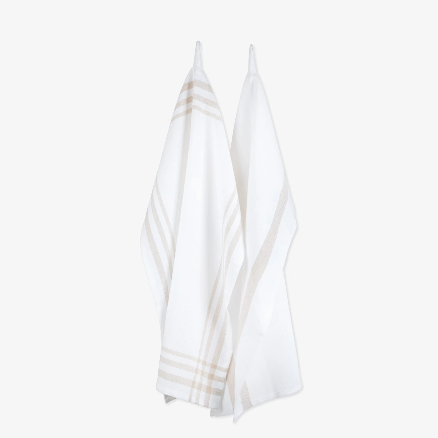 Küchenhandtuch 2er-Pack Beige/Weiß 50 X 70 1 Küchenhandtuch 2er-Pack Beige/Weiß 50 X 70