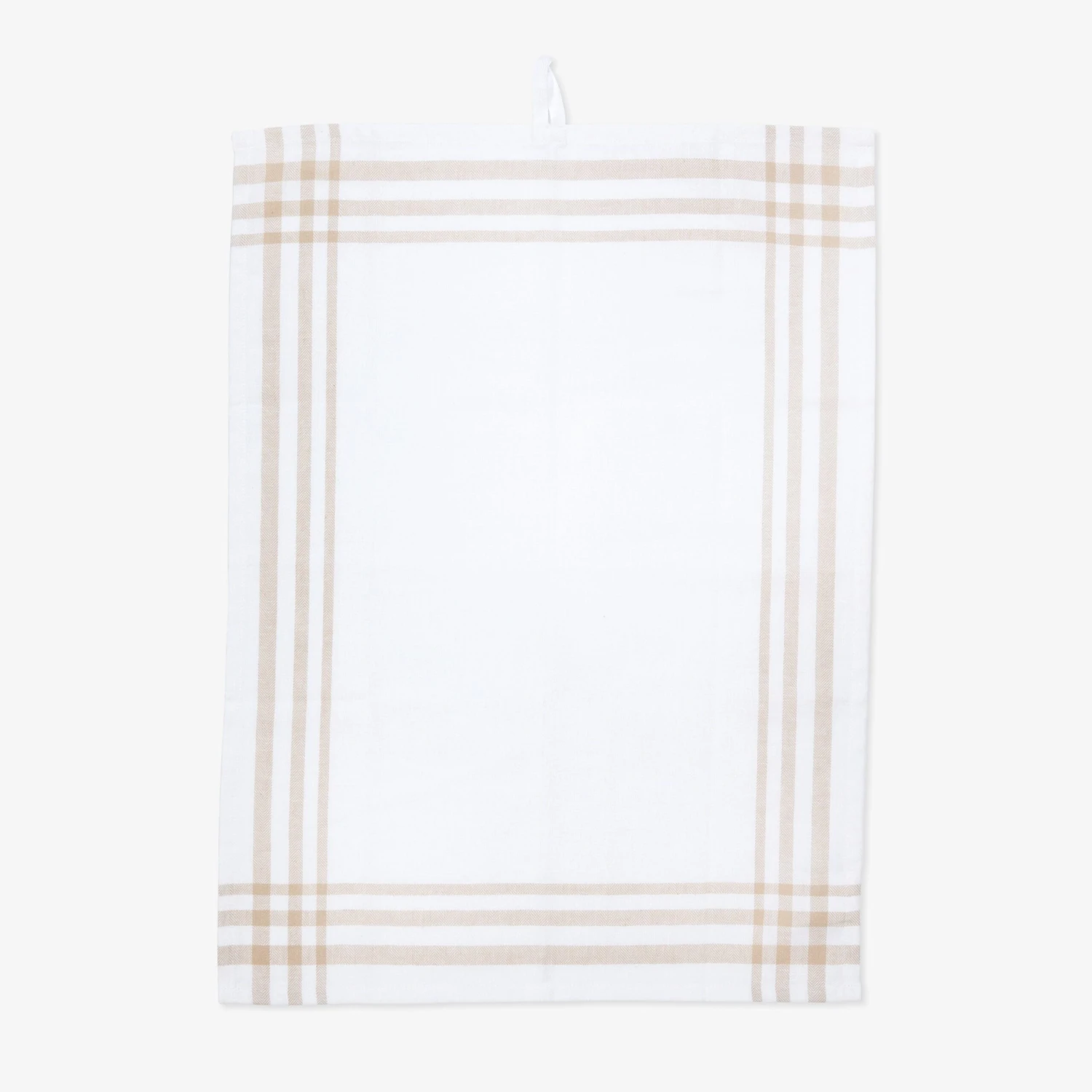 Küchenhandtuch 2er-Pack Beige/Weiß 50 X 70 2 Küchenhandtuch 2er-Pack Beige/Weiß 50 X 70 – Bild 2