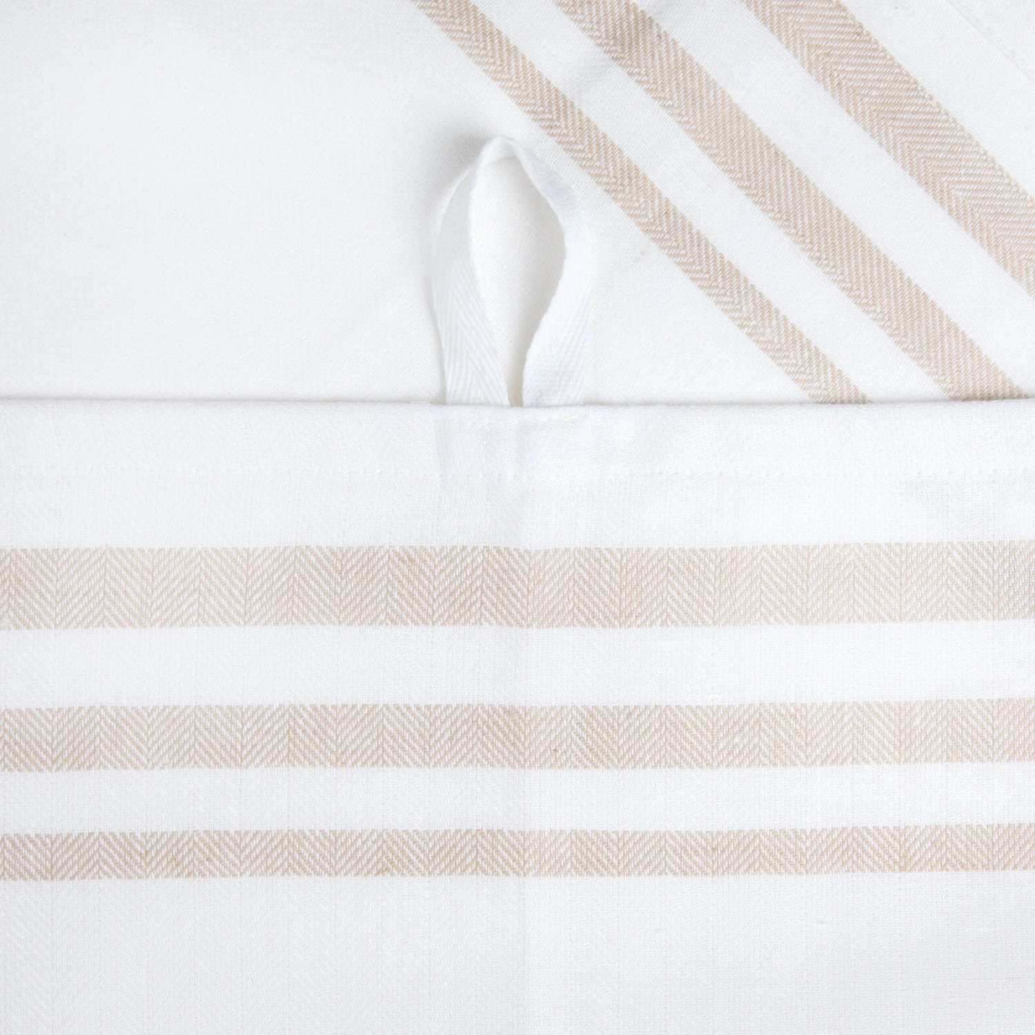 Küchenhandtuch 2er-Pack Beige/Weiß 50 X 70 4 Küchenhandtuch 2er-Pack Beige/Weiß 50 X 70 – Bild 4