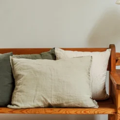 Kissen Leinen-Mix 50 X 50 Hafer -Günstig Haushaltsgegenstände 401957 35847 scaled