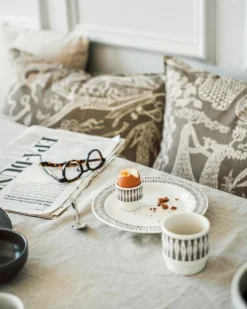 Eierbecher Stig Lindberg Diabolo Grau -Günstig Haushaltsgegenstände 401966 36492 scaled