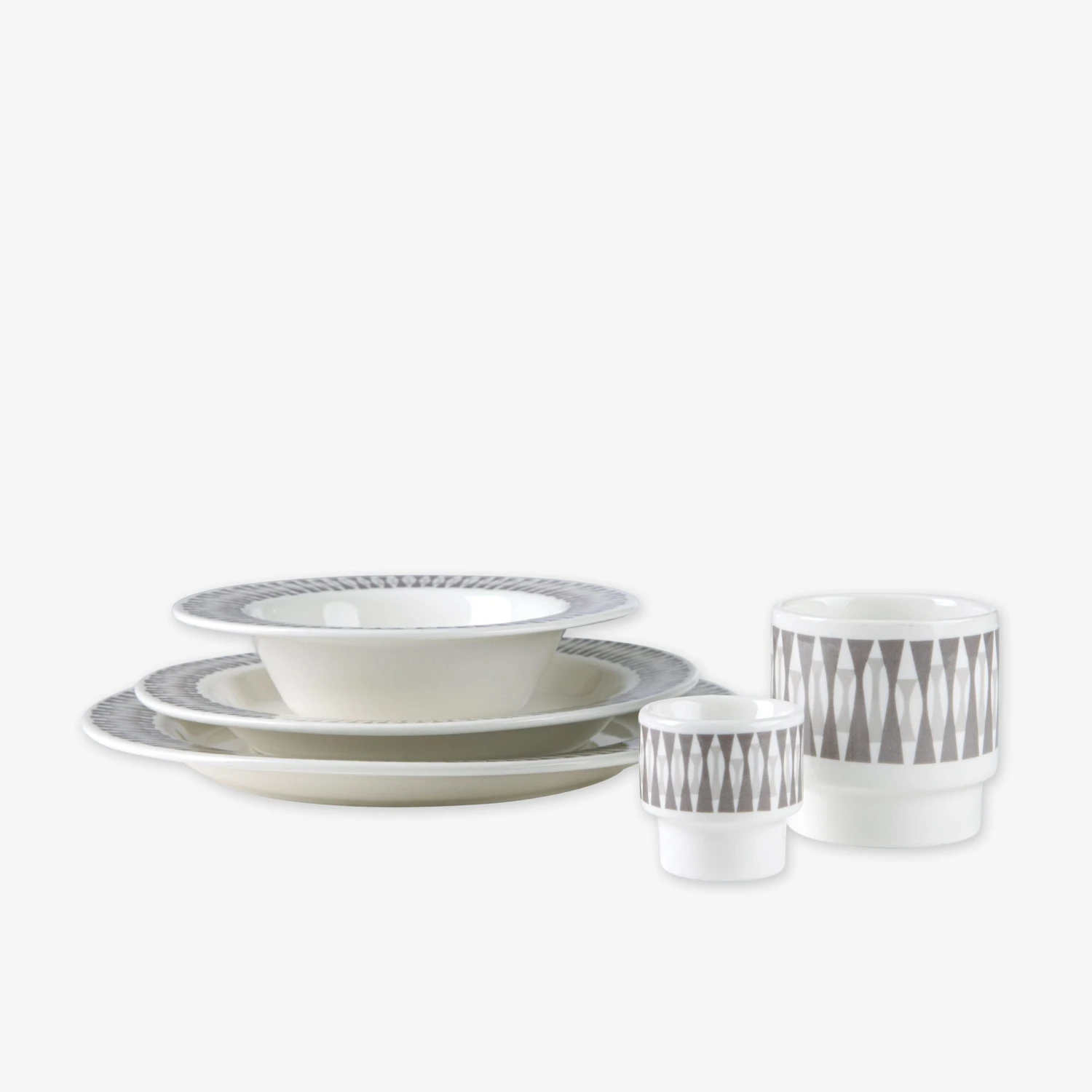 Teller Stig Lindberg Diabolo 26 Cm Grau 4 Teller Stig Lindberg Diabolo 26 Cm Grau – Bild 4