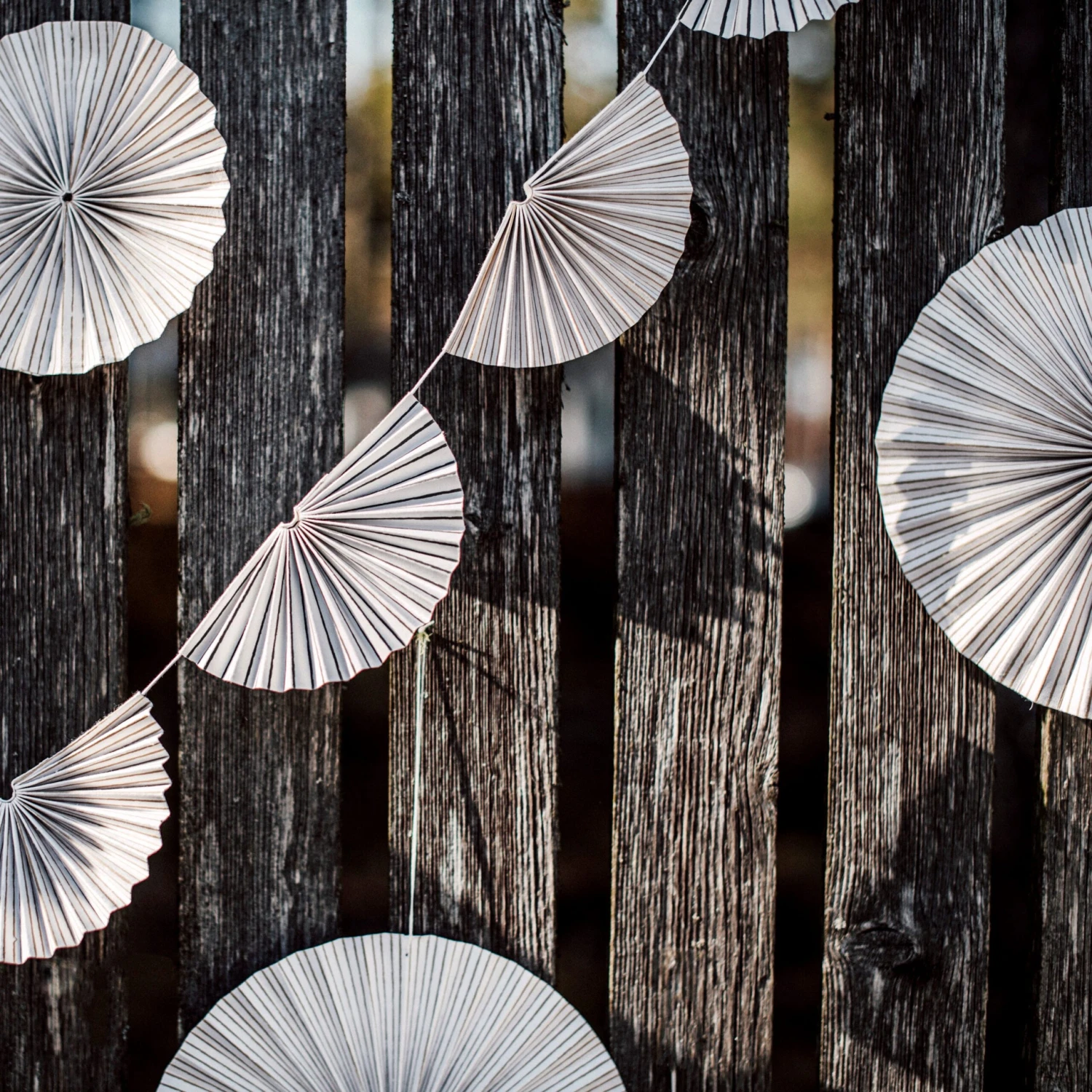 Papierdekoration Recycelt 15 Cm Streifen Beige 5 Papierdekoration Recycelt 15 Cm Streifen Beige – Bild 5