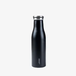 Thermosflasche 370 Ml Edelstahl Schwarz