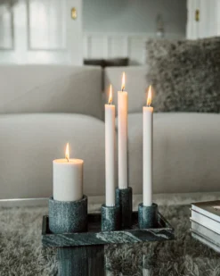 Kerzenhalter Marmor Tafelkerzen H 9 Cm Mitternachtsschwarz -Günstig Haushaltsgegenstände 402278 36396 scaled