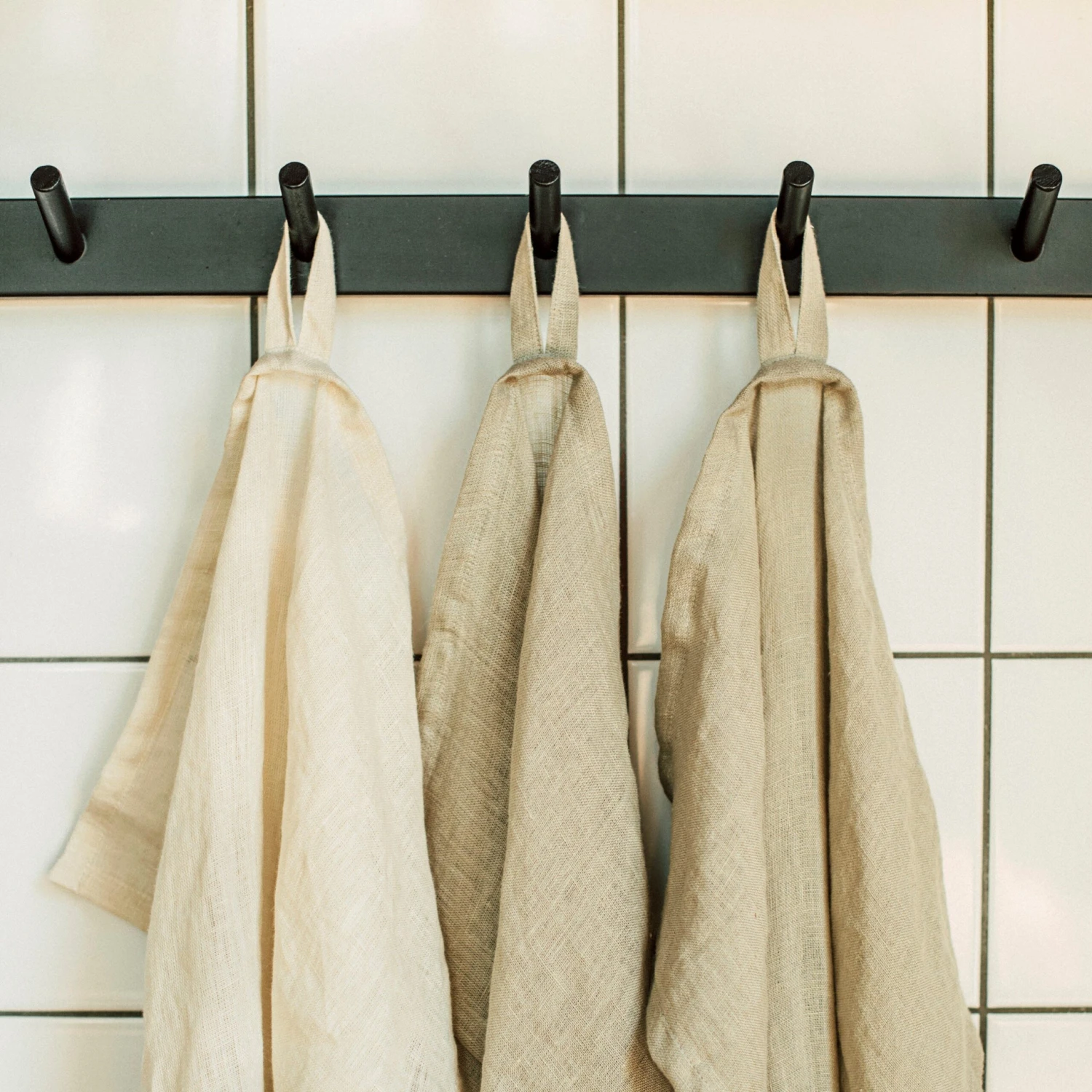 Küchentuch Leinen Hell Khaki Grün 5 Küchentuch Leinen Hell Khaki Grün – Bild 5