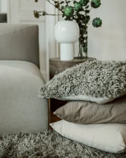 Kissen Shaggy Ungefärbte Wolle 50 X 50 -Günstig Haushaltsgegenstände 402304 36399 scaled