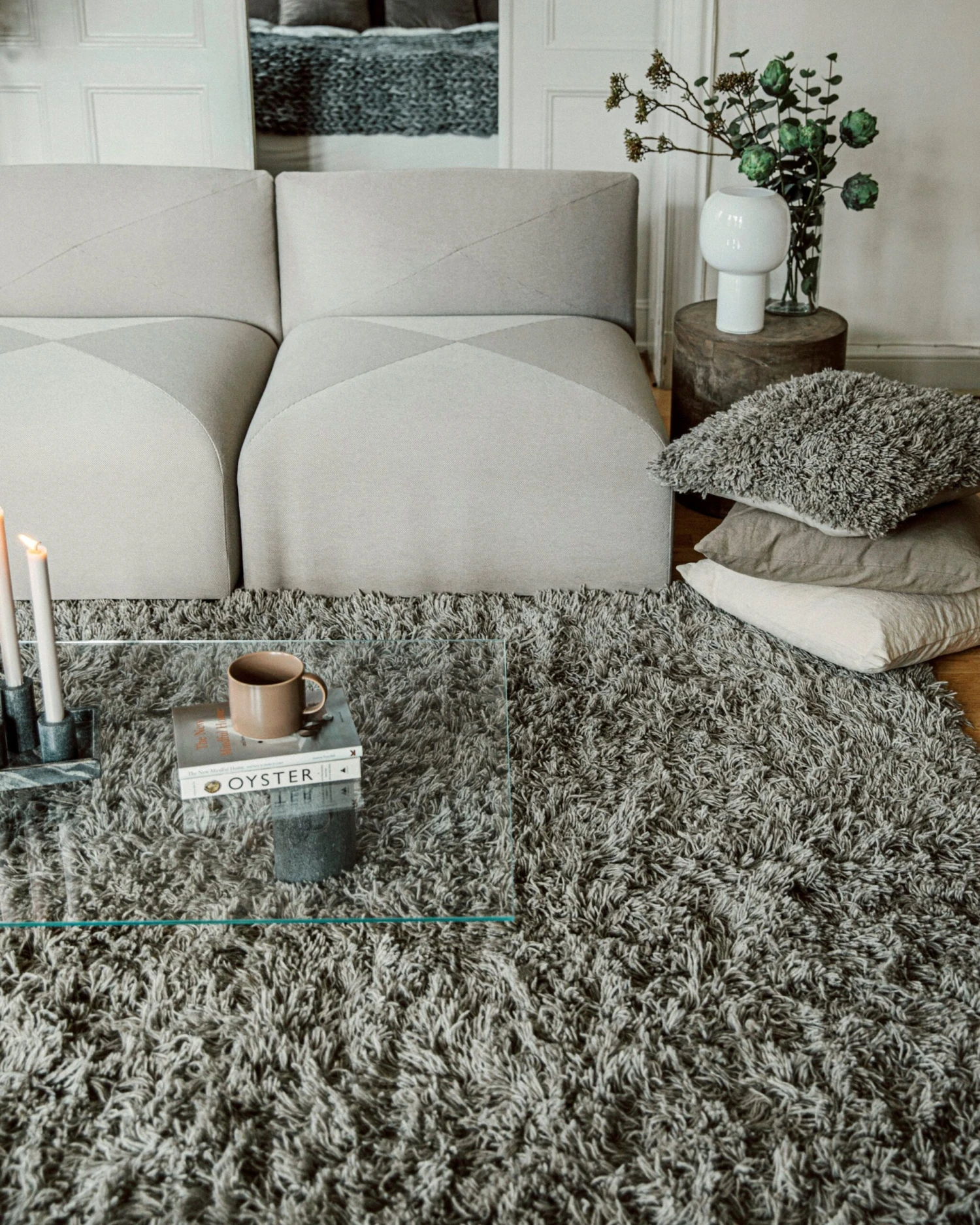 Rug Shaggy Undyed Wool 170x240 6 Rug Shaggy Undyed Wool 170x240 – Bild 6